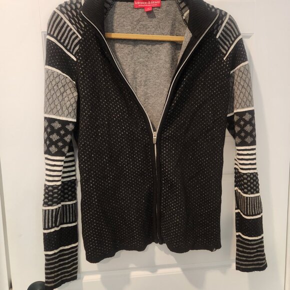 Nordic style zip-up ski sweater - Picture 4 of 4